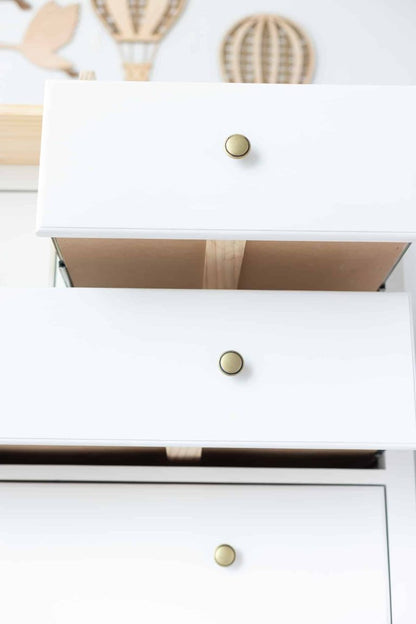 Cómoda Mudador Mila + Accesorio Mudador de Madera | Diseño 2 en 1