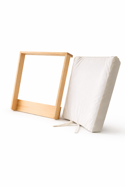 Mudador Anatómico + Base mudador madera